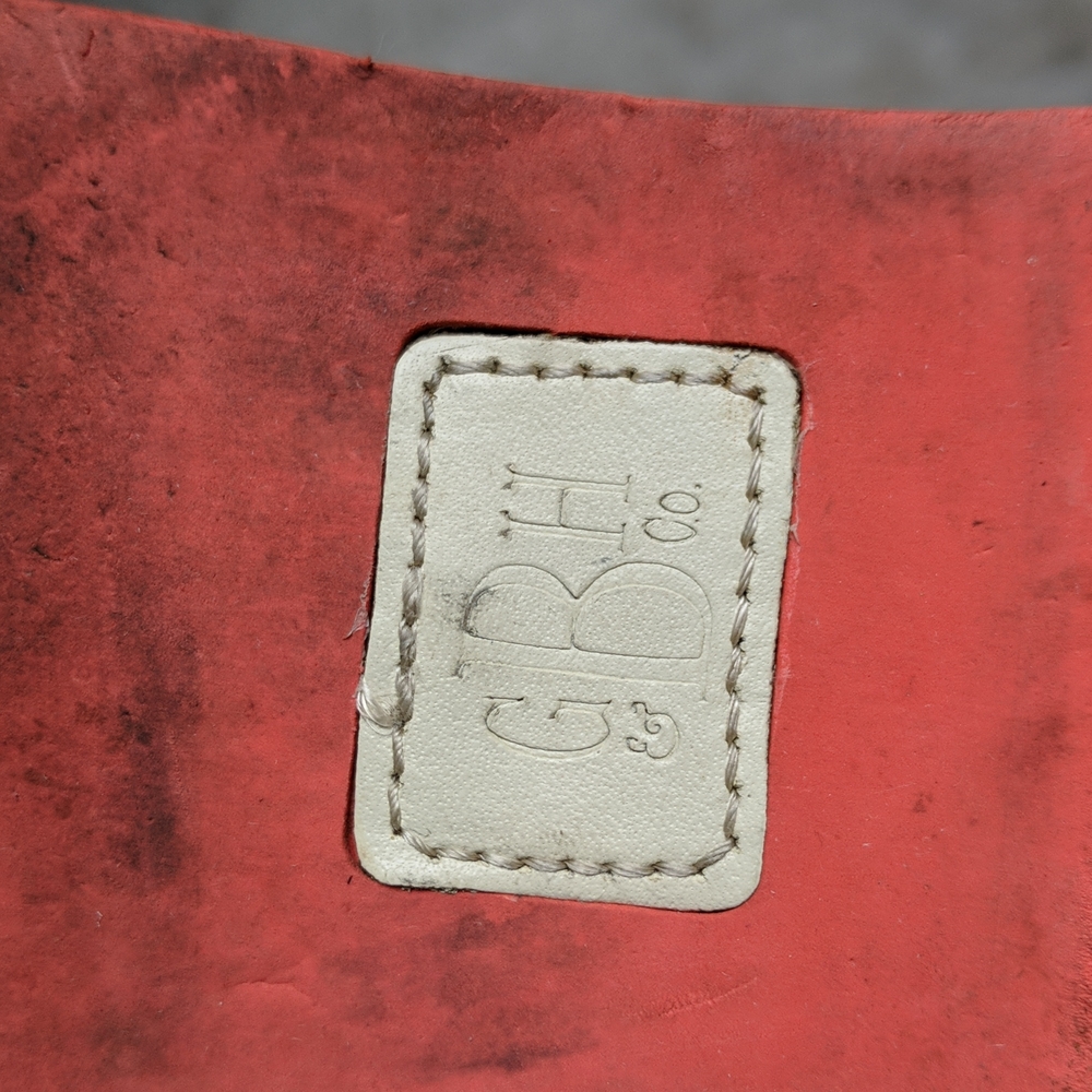 GH Bass & Co beige textile upper oxford shoes size 8.5 - Picture 10 of 15